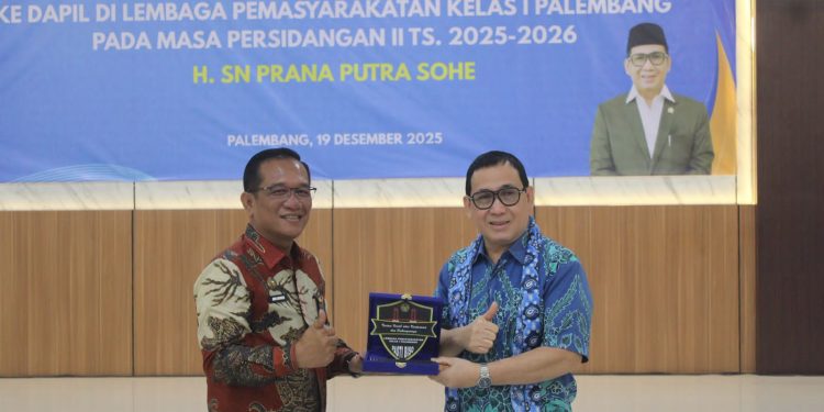 Serap Aspirasi dan Tinjau Layanan Pemasyarakatan, Anggota Komisi XIII DPR RI Kunjungi Lapas Kelas I Palembang