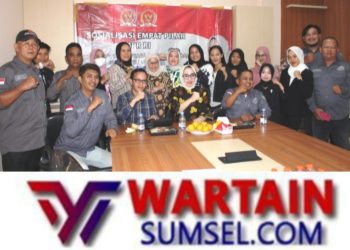 Hj Eva Susanti Perkuat Silaturahmi Dengan Pengurus DPD PJS Sumsel di Palembang