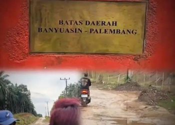 Ratusan Warga Tuntut Tapal Batas antara Talang Kelapa Palembang Dengan Banyuasin