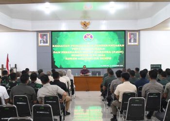 Korem 044/Gapo Gelar Kegiatan P4GN Semester II