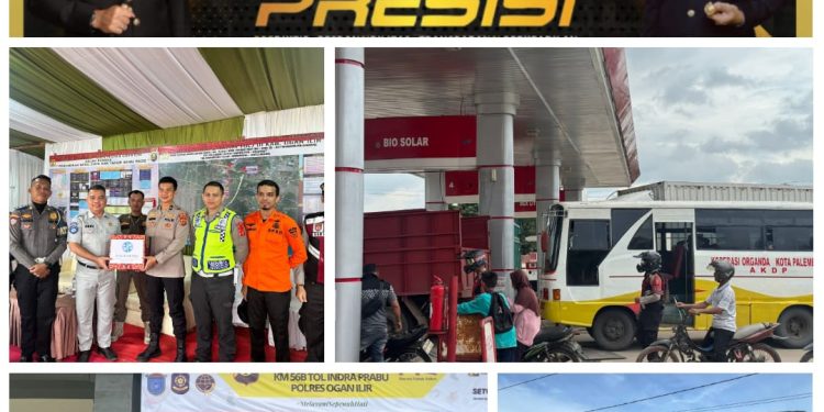 Sat Samapta Polres Ogan Ilir Intensifkan Patroli dan Pengamanan Wilayah dalam Rangka Operasi Lilin Musi 2025