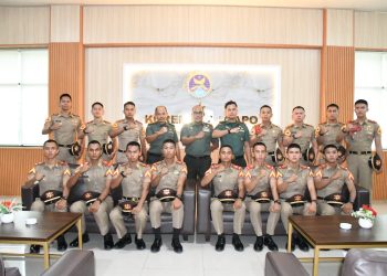 Danrem 044/Gapo Terima Audiensi Taruna Akmil