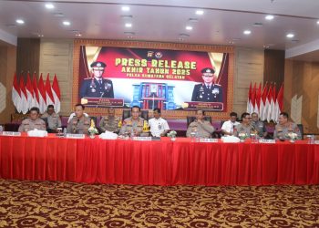 Capaian Akhir Tahun Polda Sumsel 2025, Penegakan Hukum Diperkuat dan Pelayanan Publik Dioptimalkan