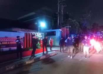 Pastikan Keamanan Wilayah, Polda Sumsel Gelar Razia Skala Besar di Club 41 Dharma Agung