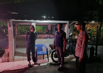 Jaga Situasi keamanan dan Ketertiban Masyarakat Polsek Lembak Laksanakan Kegiatan Patroli Subuh di Wilayah Hukumnya