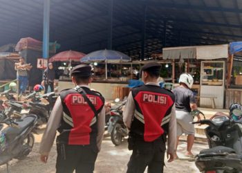 Antisipasi Kriminal Satuan Samapta Polres Muara Enim Laksanakan Patroli Perintis Presisi di wilayah Kota Muara Enim