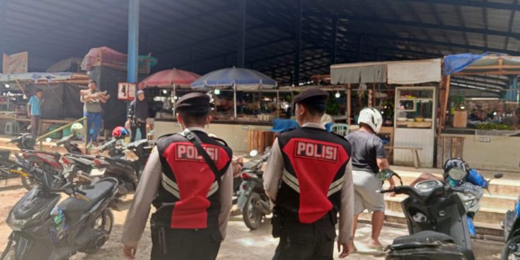Antisipasi Kriminal Satuan Samapta Polres Muara Enim Laksanakan Patroli Perintis Presisi di wilayah Kota Muara Enim