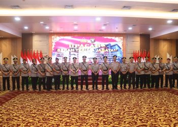 Kapolda Sumsel Pimpin Sertijab Wakapolda Sejumlah Pejabat Utama dan Kasatwil jajaran Polda Sumsel