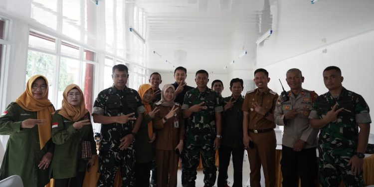 Kasdam II/Sriwijaya Tinjau KDKMP Kel. Kebun Bunga yang telah selesai 100 Persen : Himbau jajaran agar tepati target waktu Pembangunan
