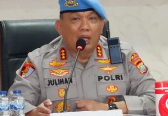 Polri Tegaskan Isu Pemerasan Kombes Pol Julihan Hoaks