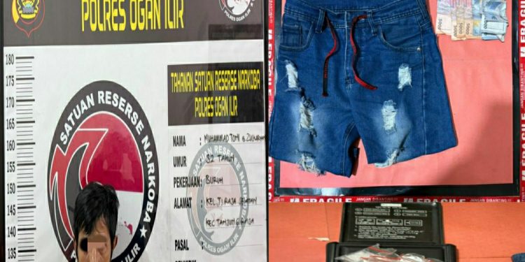 Satresnarkoba Polres Ogan Ilir Ungkap Kasus Peredaran Sabu di Tanjung Raja