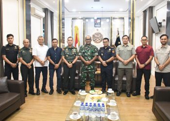Kepala Bea Cukai Palembang Audiensi dengan Danrem 044/Gapo, Perkuat Sinergi Pengawasan Wilayah