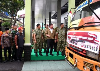 Tali Asih untuk Aceh, Danrem 044/Gapo : Semoga Dapat Meringankan Beban Serta Memberi Semangat Bagi Saudara Kami di Aceh