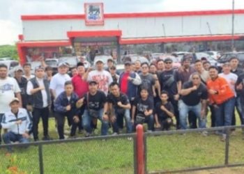 Keributan di Jalan Angkatan 45 Diduga Dipicu Berawal Dari Dilanggarnya Perjanjian Pengelolaan Lahan Parkir Superindo Sukarami