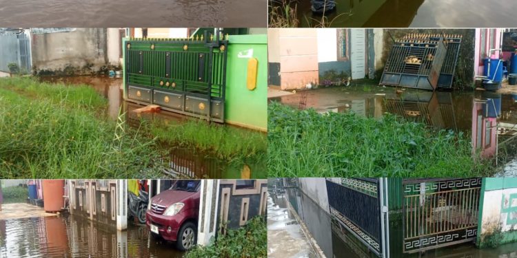 Puluhan Rumah di Meritai Anggrek Indah Terendam Banjir, Warga Minta Solusi