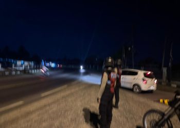 Polres Ogan Ilir melalui Sat Samapta Laksanakan Patroli Perintis Presisi Antisipasi Gangguan Kamtibmas di Jalan Raya