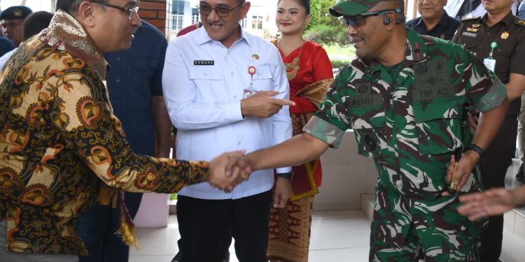 Danrem 044/Gapo Sambut Kedatangan Duta Besar India untuk Indonesia